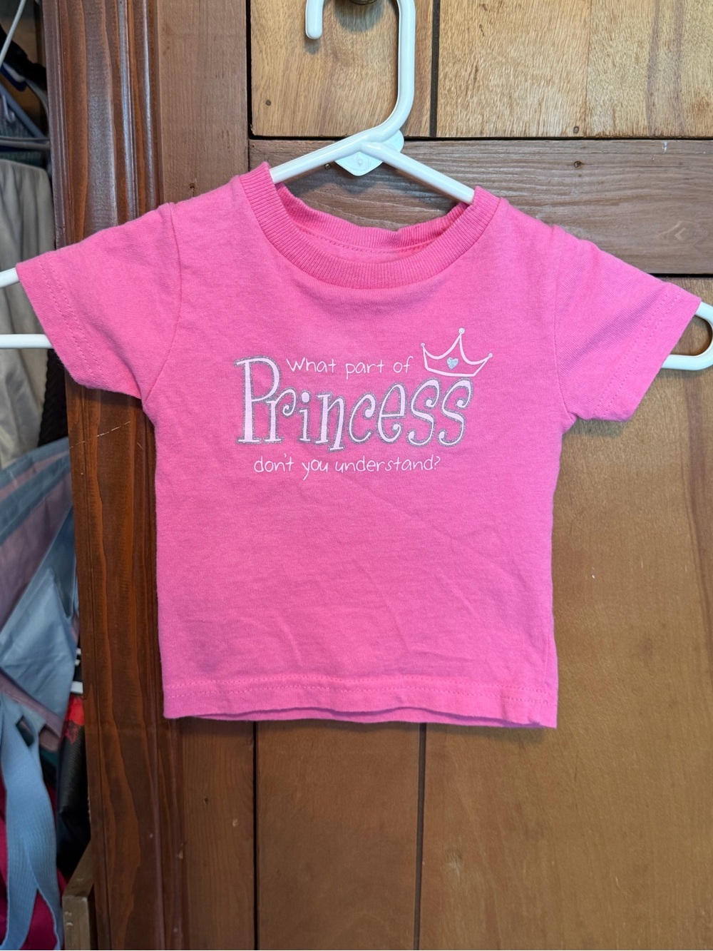 Pink "Princess" Graphic Kids Tee
